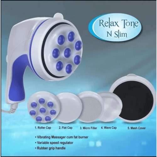 4-in-1 Relax & Spin Tone Vibration Electric Massager