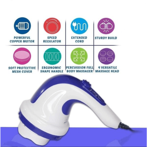 4-in-1 Relax & Spin Tone Vibration Electric Massager