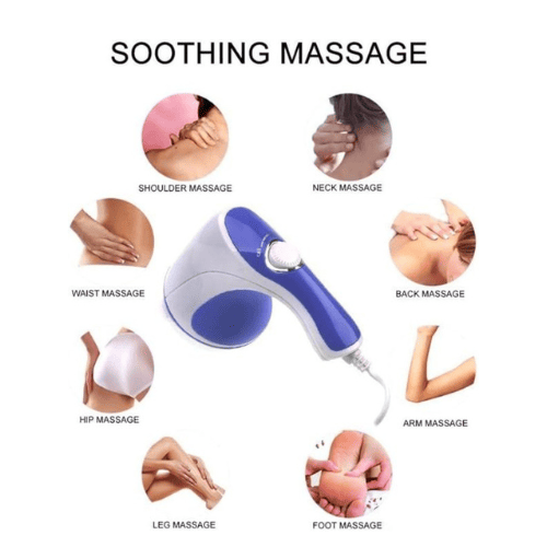 4-in-1 Relax & Spin Tone Vibration Electric Massager