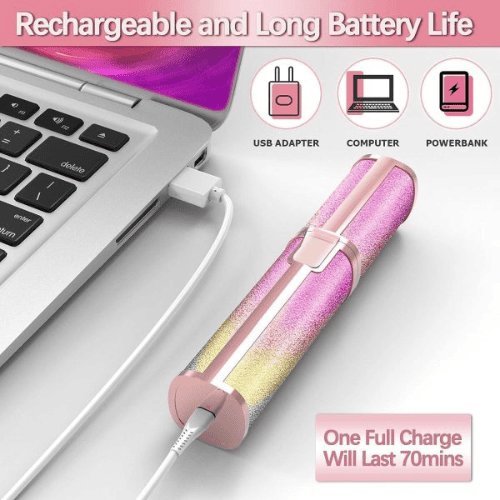 2-in-1 Electric Eyebrow Trimmer and Shaver for Women