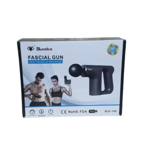 4-in-1 Facial Gun Massager - Deep Tissue Relaxation at Your Fingertips!