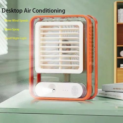 Stay Cool & Refreshed with Our Mini Mist Humidifier Fan!