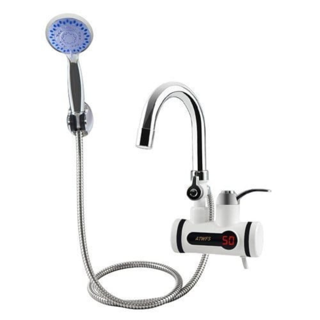 Instant Electric Water Heater Faucet with Digital Temperature Display