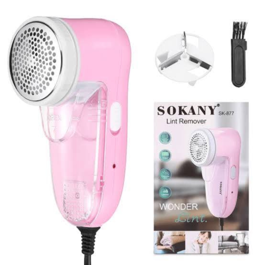 SOKANY SK-877 Electric Lint Remover – Fabric Shaver for Clothes