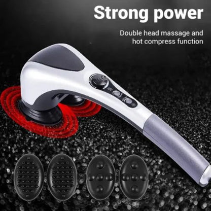 Double Head Full Body Massager Machine - Ultimate Pain Relief & Relaxation!