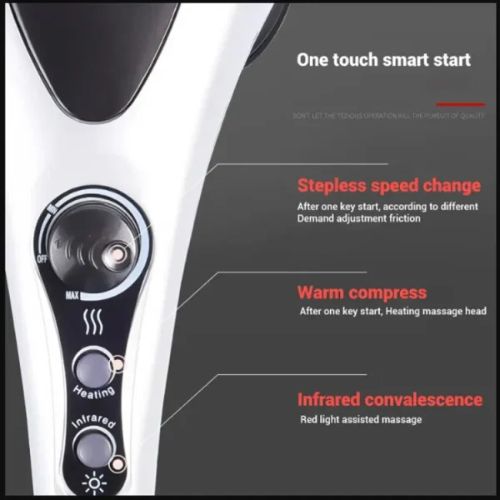Double Head Full Body Massager Machine - Ultimate Pain Relief & Relaxation!