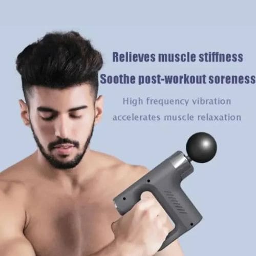 4-in-1 Facial Gun Massager - Deep Tissue Relaxation at Your Fingertips!