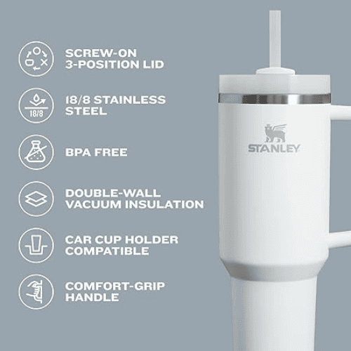Original Stanley Quencher H2.0 FlowState Tumbler 40oz