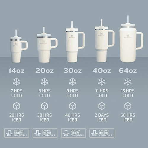 Original Stanley Quencher H2.0 FlowState Tumbler 40oz